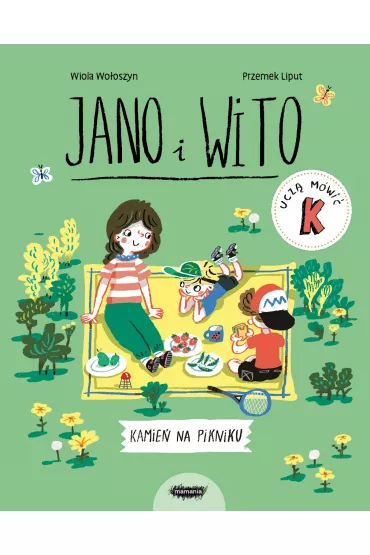 Jano i Wito ucz� m�wi� K. Kamie� na pikniku - Wiola Wo�oszyn