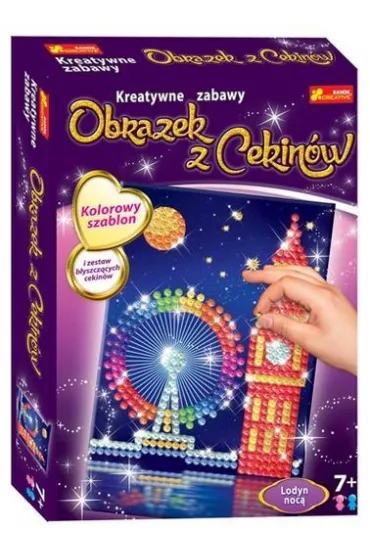 Ranok-Creative Obrazek z Cekin�w. Londyn noc�