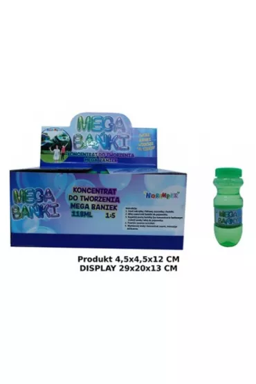 PROMO Ba�ki mydlane uzupe�niacz MEGA BA�KI koncentrat Monster Norimpex