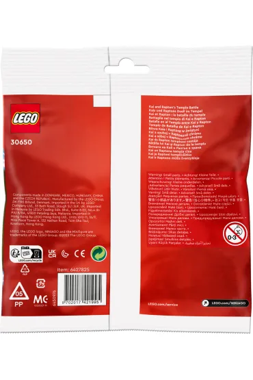 LEGO NINJAGO Bitwa Kaia i Raptona w �wi�tyni 30650