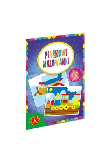 Piaskowe malowanki. Poci�g i Samolot Alexander
