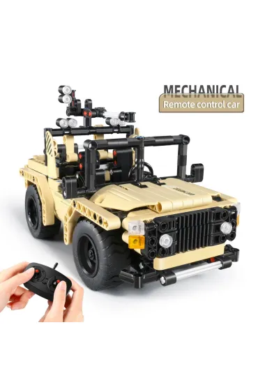 Klocki iM.Master 2w1 Jeep uzbrojony zdalnie sterowany  370 element�w