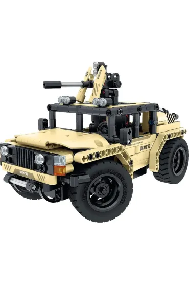 Klocki iM.Master 2w1 Jeep uzbrojony zdalnie sterowany  370 element�w
