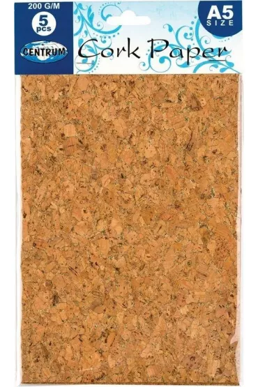 Centrum Papier korkowy A5 5 szt.