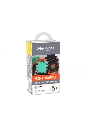 Mini Waffle Konstruktor Expert Klocki konstrukcyjne Mini Waffle 71 element�w Konstruktor Expert MARIOINEX 904091