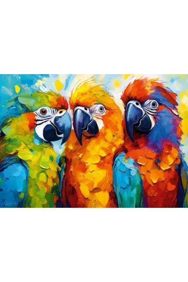 Puzzle 500 el. Tropical Trio CherryPazzi