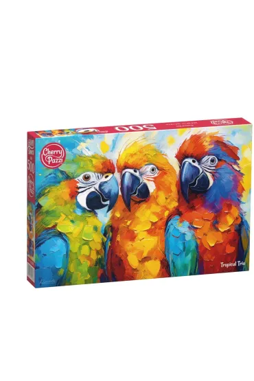 Puzzle 500 el. Tropical Trio CherryPazzi