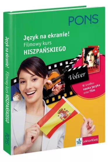 PONS J�zyk na Ekranie! Filmowy Kurs Hiszpa�skiego + DVD - Verena Wr�bel