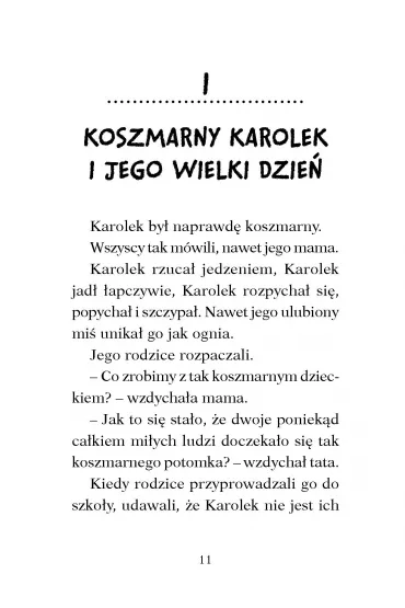 Koszmarny Karolek. Paskudne pocz�tki - Francesca Simon