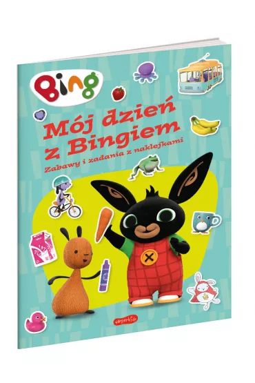 M�j dzie� z Bingiem. Zabawy i zadania z naklejkami