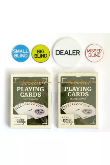 �etony pokerowe z nomina�ami Standard 300 szt. 11,5g