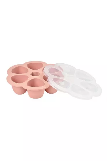 Beaba Silikonowy pojemnik do mroenia duy Old pink 6 x 150 ml