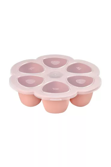 Beaba Silikonowy pojemnik do mroenia duy Old pink 6 x 150 ml