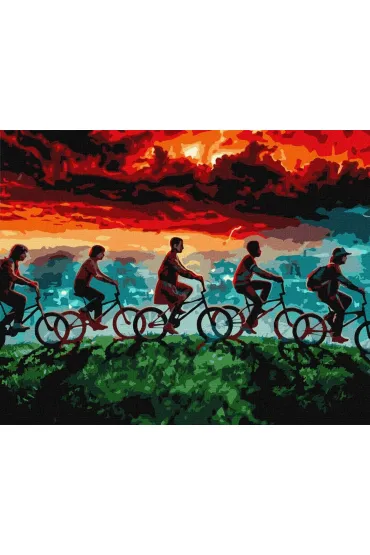 Ideyka Malowanie po numerach - Podr� w nieznane 40x50cm