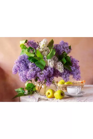 Puzzle 500 el. Lilac Still Life Castorland