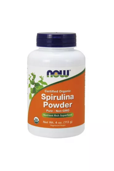 Now Foods Spirulina Suplement diety 113 g