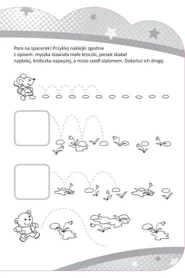 Ksi��eczka edu. A4 Zdolny 4-latek  NAKLEJKI SKRZAT 072327 - Sabina  Grabias