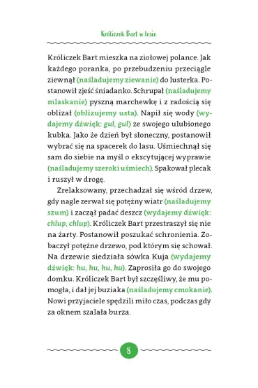 Przygody kr�liczka Barta i s�wki Kui Bajki sensoryczne - Patrycja Bielecka-Zdyb