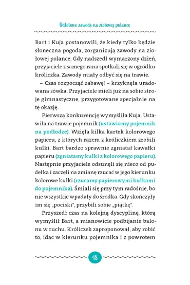 Przygody kr�liczka Barta i s�wki Kui Bajki sensoryczne - Patrycja Bielecka-Zdyb
