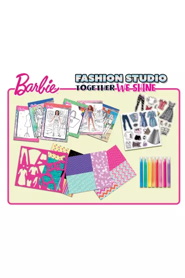 Szkicownik Barbie Together Fashion Studio