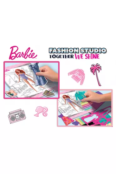 Szkicownik Barbie Together Fashion Studio