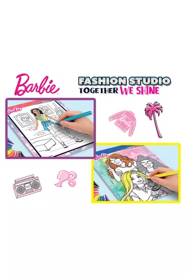 Szkicownik Barbie Together Fashion Studio