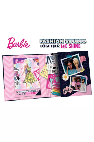 Szkicownik Barbie Together Fashion Studio