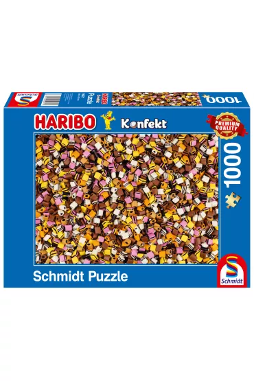 Puzzle 1000 el. Haribo, Lukrecjowe �elki Schmidt