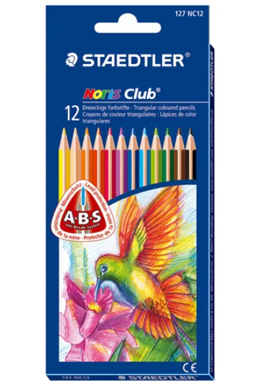 Staedtler Kredki Triplus Slim Noris Club 12 kolor�w