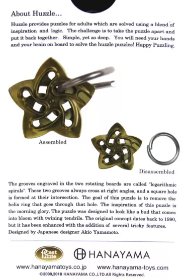 �amig��wka Cast Helix. Poziom 5/6 Hanayama - Akio Yamamoto