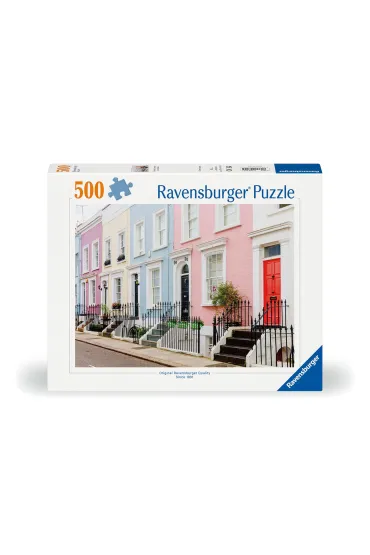 Puzzle 500 el. 2D Kolorowe Kamienice Londyn Ravensburger
