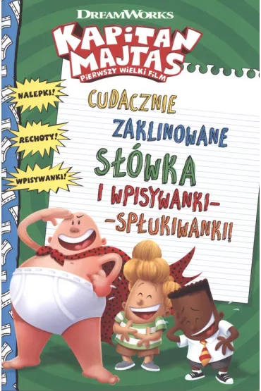 Kapitan Majtas Cudacznie zaklinowane s��wka i wpisywanki-sp�ukiwanki - Howie Dewin