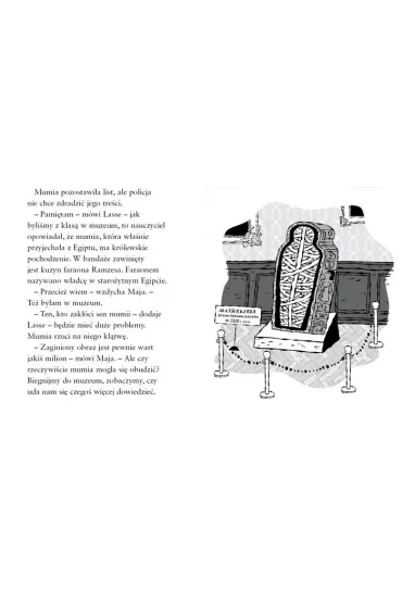 Tajemnica mumii. Biuro Detektywistyczne Lassego i Mai. Tom 5 - Martin Widmark, Helena Willis