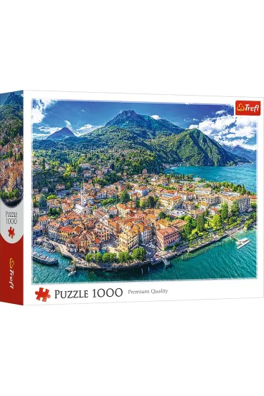 Puzzle 1000 Menaggio nad jeziorem Como TREFL