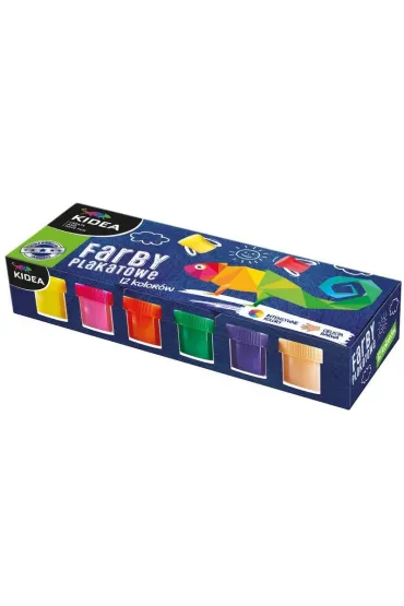Derform Farby plakatowe 12x20ml