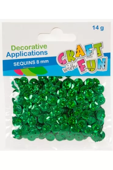 Craft with Fun Cekiny metaliczne okr�g�e 8 mm