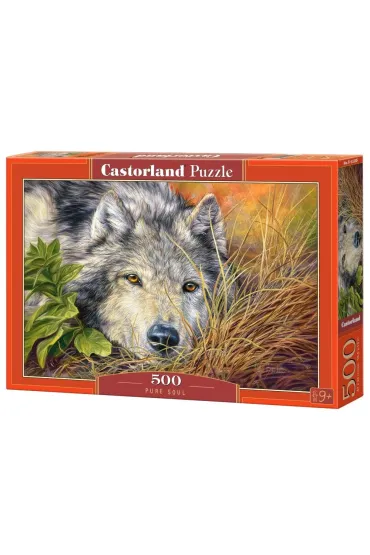 Puzzle 500 el. Wilk Castorland