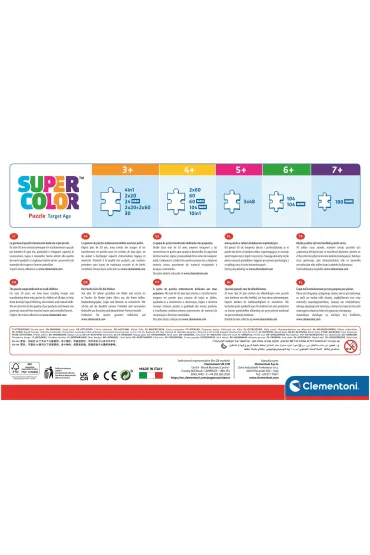 Puzzle 24 el. Maxi SuperColor. Marvel Spidey Clementoni