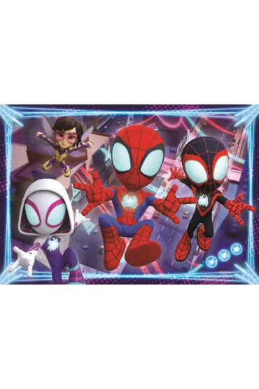 Puzzle 24 el. Maxi SuperColor. Marvel Spidey Clementoni