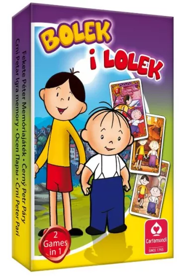 Czarny Piotru� i Memory. Bolek i Lolek