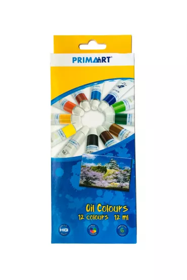 Prima Art Farby olejne w tubie 12 kolorw