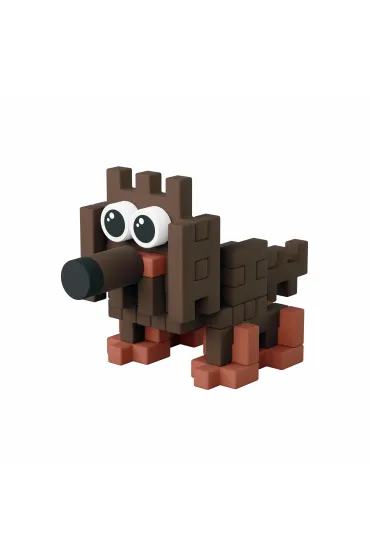 Klocki konstrukcyjne Wafle mini Pocketpets Jamik MARIOINEX 907832