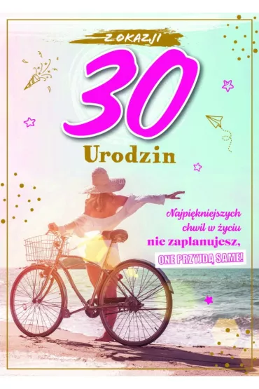 Armin Style Karnet Urodziny 30