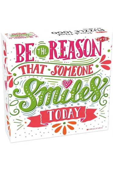 Puzzle 1000 el. Be the Reason that Someone Smiles Tactic