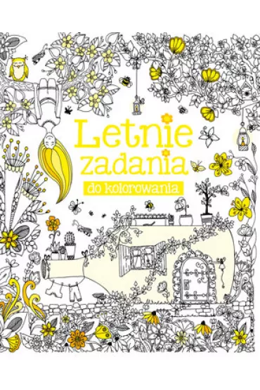 Letnie zadania do kolorowania - Anna Wi�niewska