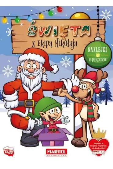 �wi�ta z ekip� Miko�aja z naklejkami