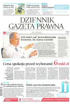 ePrasa Dziennik Gazeta Prawna 13/2015