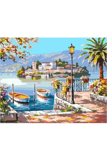 Koh-I-Noor Malowanie po numerach - Przysta� 40x50cm
