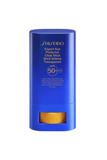 Shiseido Expert Sun Protector Clear Stick SPF 50+ transparentny sztyft z filtrem UV 20 g