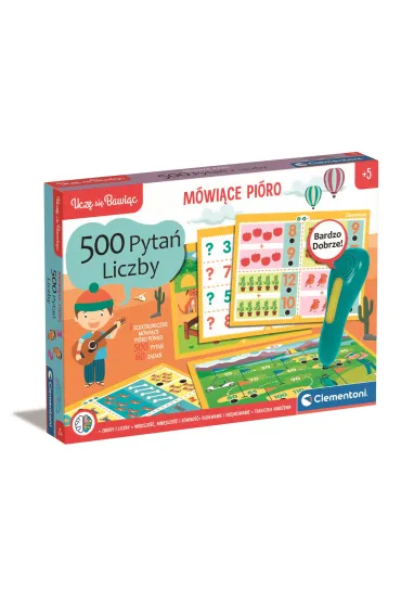 M�wi�ce Pi�ro 500 Pyta� - Liczby Clementoni